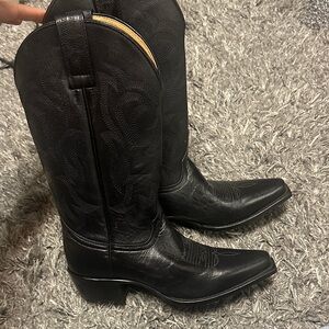 Shyanne Black Western Boots